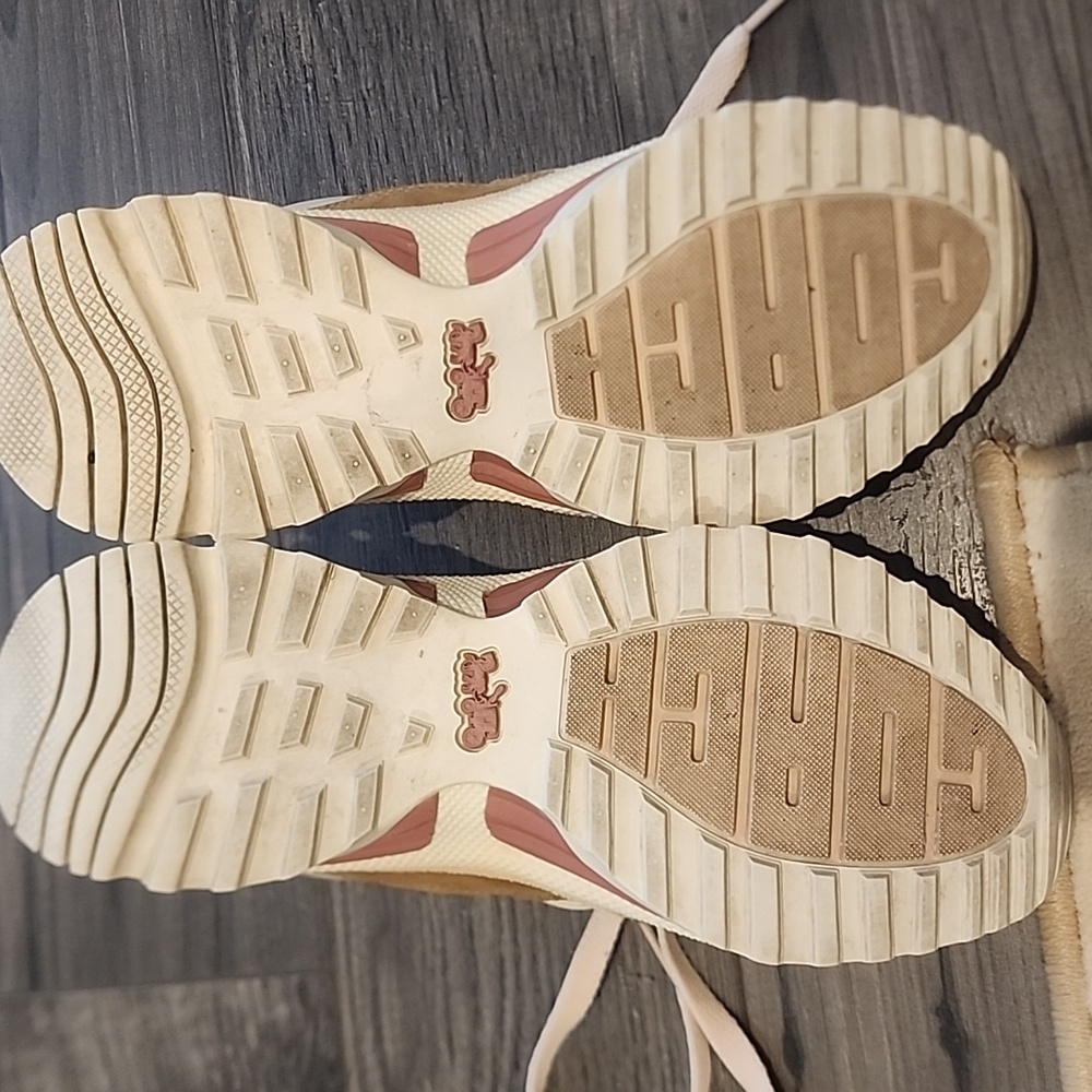 Coach Size 7 Chunky Sneakers - Picture 10 of 12